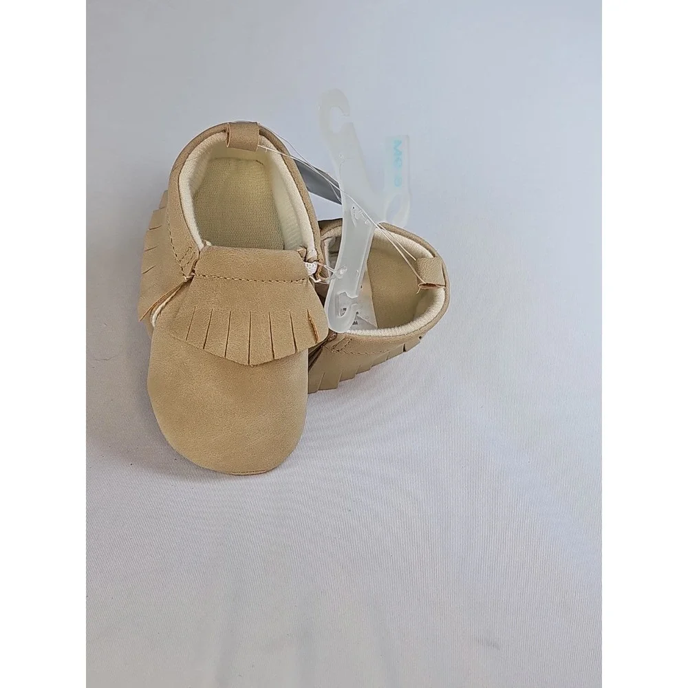 Cat & Jack Moccasin From Target Size 6-9  Months Color Tan